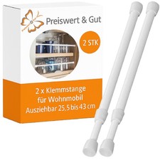 2x Ausziehbar Spannstange