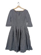 GöSSL Dirndl Damen Trachtenmode Gr. DE 38 hellgrau Casual-Look