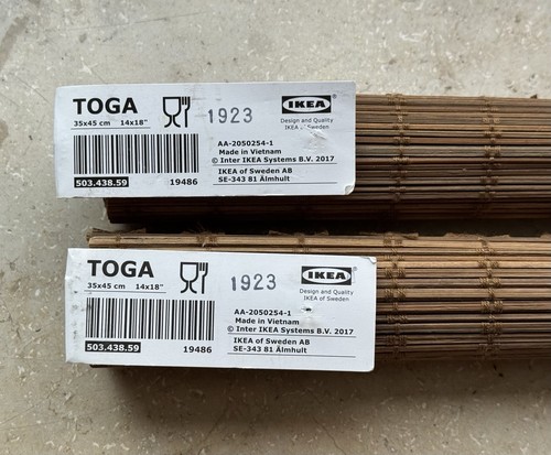 Ikea toga tischsets 35x45cm - tischsets,