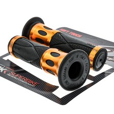 Progrip ALU Griffgummi Lenkergriffe Handgriffe 728 Gold Roller Motorrad Scooter