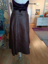 Damen Lederrock Leder braun