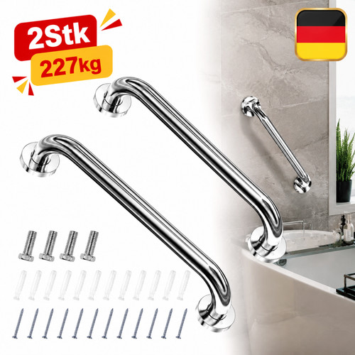 Edelstahl badgriff 30cm - edelstahl,