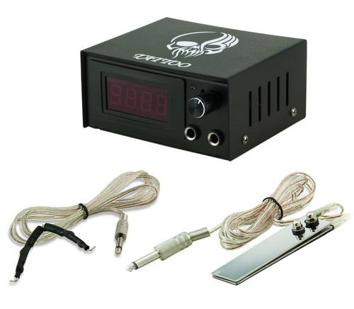 Tätowierung set netzteil lcd - set,