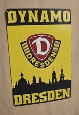 Dynamo Dresden Schild + Gürteltasche +  2 Aufkleber , zum Fan Vorzugspreis !
