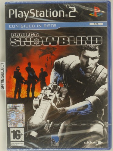 Project snowblind sony ps2 - snowblind,