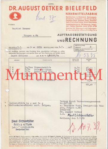 Oetker bielefeld - dr.,