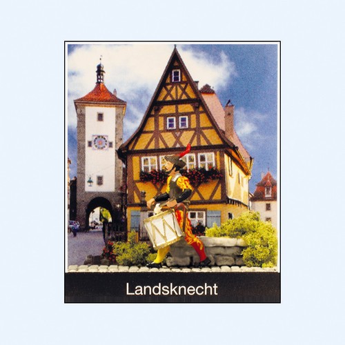 Preiser 99504 landsknecht - preiser, mit