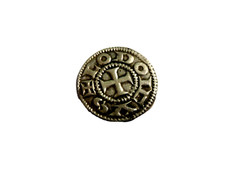 Mittelalterliche KAROLINGER Ludwig IV. von Outremer (936-954) AR Silber Denier / Pfennig.