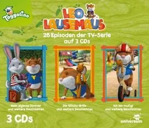 Leo lausemaus hörspielbox - lausemaus, 3
