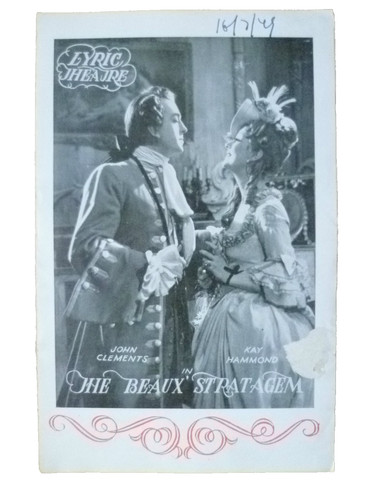 1949 lyrisches theaterprogramm - 1949,