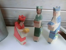 OSTHEIMER Krippenfiguren Heilige Drei Könige König blau grün rot Classic Figuren