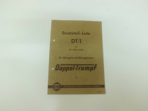Mengele doppeltrunpf - mengele,
