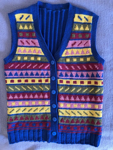 Bunt gemusterte