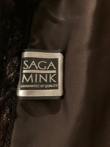 Saga mink nerz braun - in,