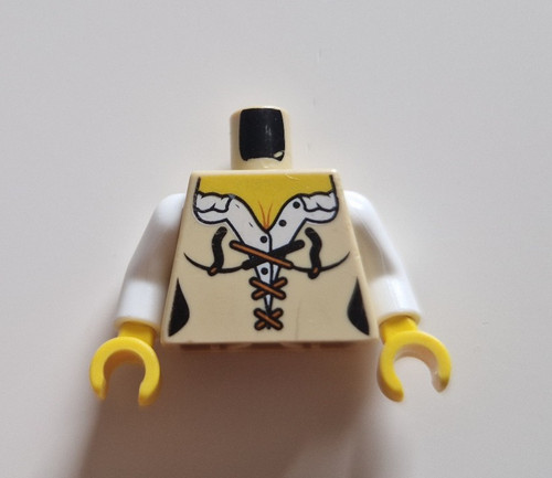 Torso lego minifigur castle - 1x,