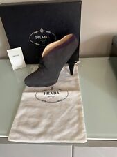 Prada Schuhe Damen,taupe/ aubergine/schwarz,   Gr.37,  nur 3 x getragen