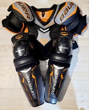 Eishockey Starterset Von bauer one.4 Top Zustand + Gratis Handschuhe Von Warrior