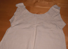 Antikes Damen Unterhemd Leinen