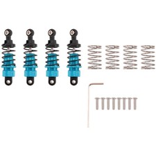 4 StüCk RC Autos Aluminium Stoß DäMpfer Vorne & Hinten DäMpfer FüR  TT-01 T7279