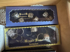 Silberne Serviettenringe 12