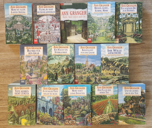 Buchpaket ann granger - ***,