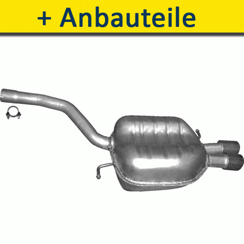 Endtopf auspuff für vw - auspuff+,