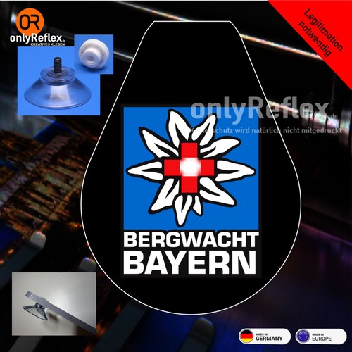Schild wappen bergwacht - schild, „wappen“