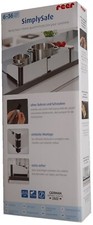 reer Simply Safe Herdschutzgitter ausziehbar von 55-65 cm ohne Bohren  12cm hoch