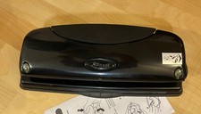 Rexel 2100755 Vierfachlocher P425 Metallgehäuse 25 Blatt schwarz  NEU