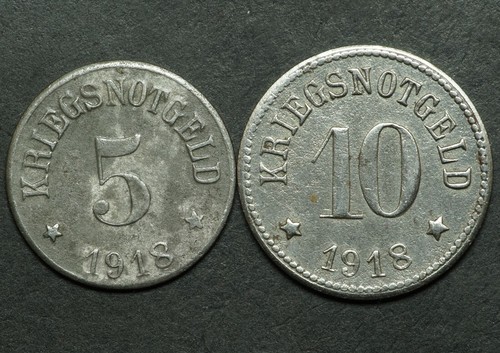 Notgeld 10 pfennig 1918 - notgeld:, 5