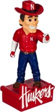 NCAA Nebraska Corn Huskers Mascot Maskottchen Garden Statue Figur College