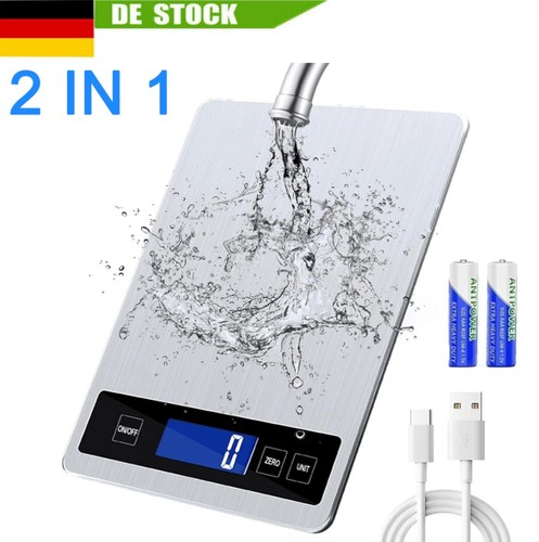 Küchenwaage digital edelstahl - küchenwaage,