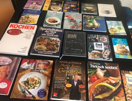 Bücherpaket sammlung kochen - sammlung,