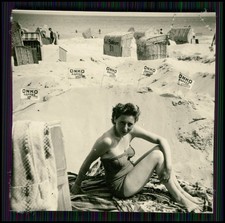 9x Foto Timmendorfer Strand Niendorf Ostsee in Schleswig-Holstein Urlaub 1950er