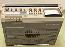TRC-5000 Color  ITT - Kassettenradio mit TV tragbare Rarität -Mc mit Funktion
