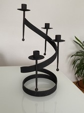 Gusseiserner großer Kerzenständer für 4 Kerzen dekorativ
