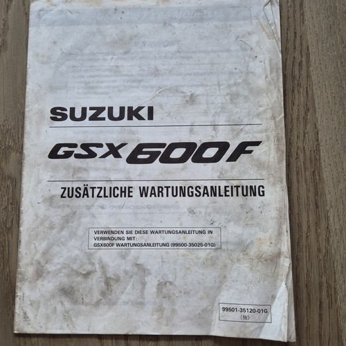 Suzuki gsx 600 - suzuki, f