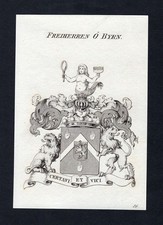 ca. 1820 O´Byrn Wappen Adel