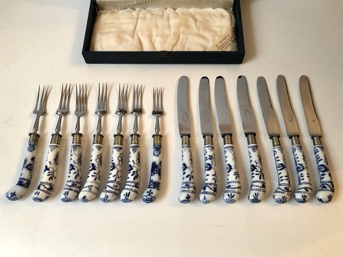 Antikes besteck mit - antikes,