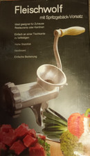 PROFI FLEISCH WOLFWURSTFÜLLER WURSTMASCHINE Gr. 8 ------Deutscher Händler-------