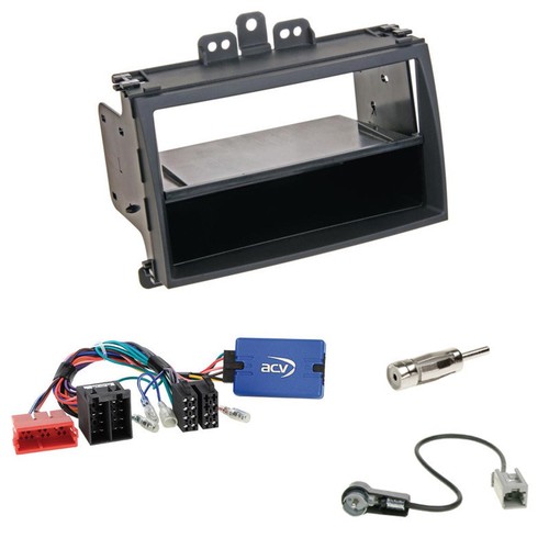 Double din trim compartment - double,