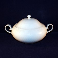 Rosenthal Romanze Weiß Schüssel mit Deckel und Griff 10,5 x 14,5 cm neuwertig