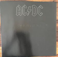 AC/DC –Back in black LP German press 1981 BESTES COVER EVER TOP ZUSTAND NM VINYL
