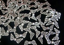 50 Engelsflügel Perlen Flügel 14x6mm Schutzengel Farbe antiksilber Schmuck #S253