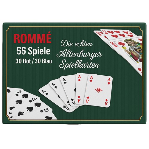 Ass altenburger rommé karten - ass,