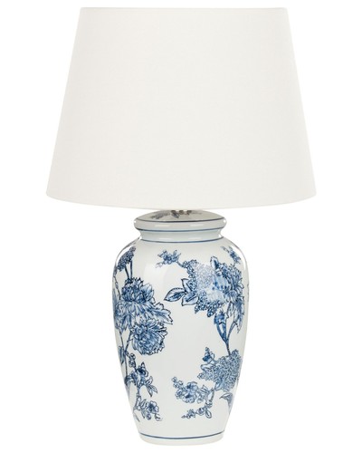Tischlampe porzellan blau - tischlampe,
