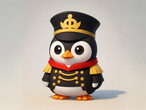 Admiral pinguin figur deko - admiral,