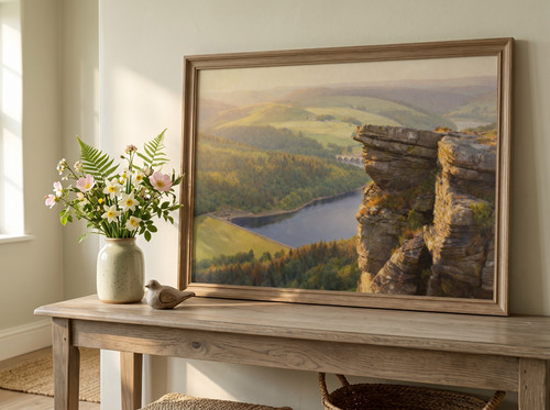 Bamford edge gemälde druck - gemälde,