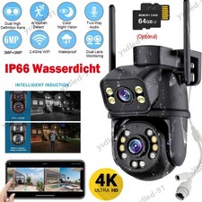 6MP 4K FUNK WLAN WIFI IP