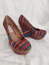 Steve Madden Keil Wedges Pumps Gr.37 High Heels Eyecatcher Plateau